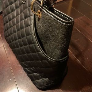 Bags | New Black Leather Quilted Bag | Poshmark